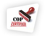 Cop certified